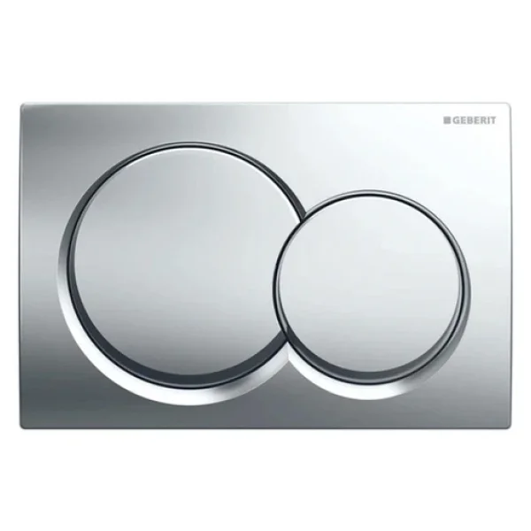 Geberit ALPHA01 Kumanda Paneli, 2 Kademeli Deşarj Için, Parlak Krom - 115.035.21.1 - Görsel 3
