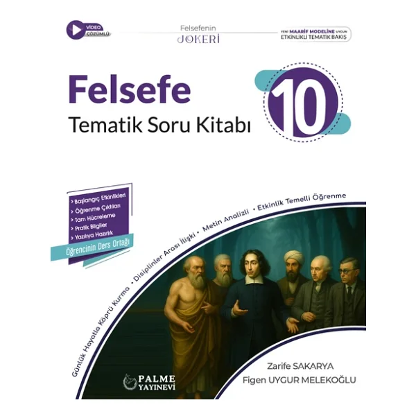 Palme Yayınevi 10. Sınıf Joker Felsefe Tematik Soru Kitabı - Görsel 5