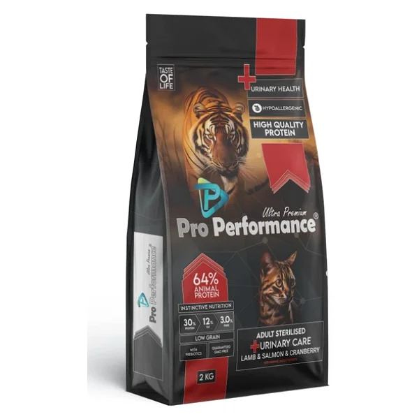 Pro Performance Kuzu Etli ve Somonlu 2 kg Kısırlaştırılmış Yetişkin Kedi Maması - Görsel 6