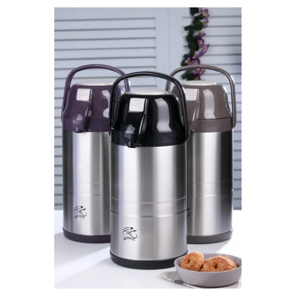 Cooker CKR-2008 3.5 lt Pompalı Çelik Termos - Görsel 8