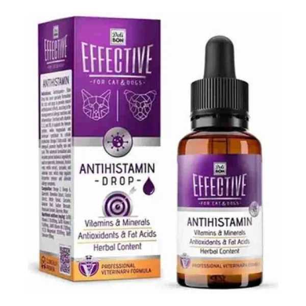 Delibon Effective Antihistaminik Etki 50 ml Kedi Köpek Takviyesi - Görsel 7