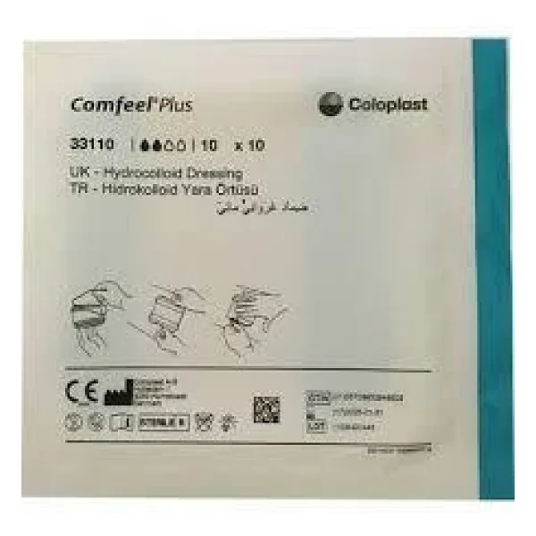 Coloplast Comfeel Plus Hidrokolloid Yara Örtüsü 10cm x 10cm - 1 Adet - Görsel 2