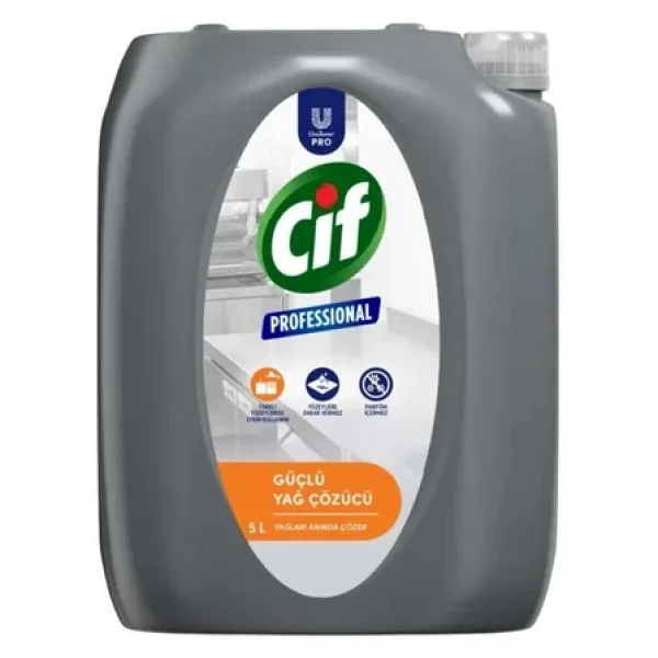 Cif Pro Güçlü Yağ Sökücü 5 lt - Görsel 4