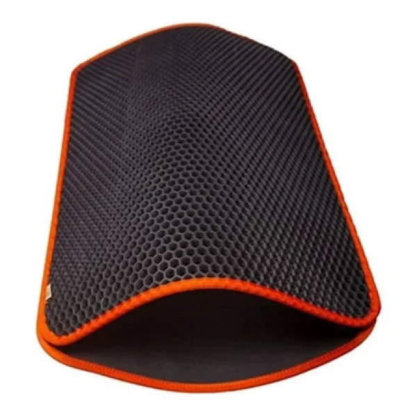 Cattie Altıgen Model Kum Toplayıcı Fonksiyonel Kedi Paspası Turuncu 50x75cm - Görsel 8