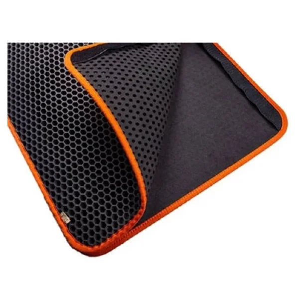 Cattie Altıgen Model Kum Toplayıcı Fonksiyonel Kedi Paspası Turuncu 50x75cm - Görsel 9