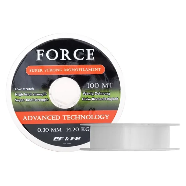 Effe Force 100 m 0.50 mm 33.06 kg Monofilament Misina - Görsel 2