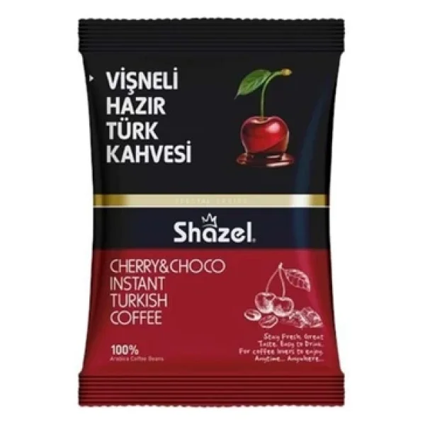 Shazel Vişneli Hazır Türk Kahvesi 100 gr - Görsel 2