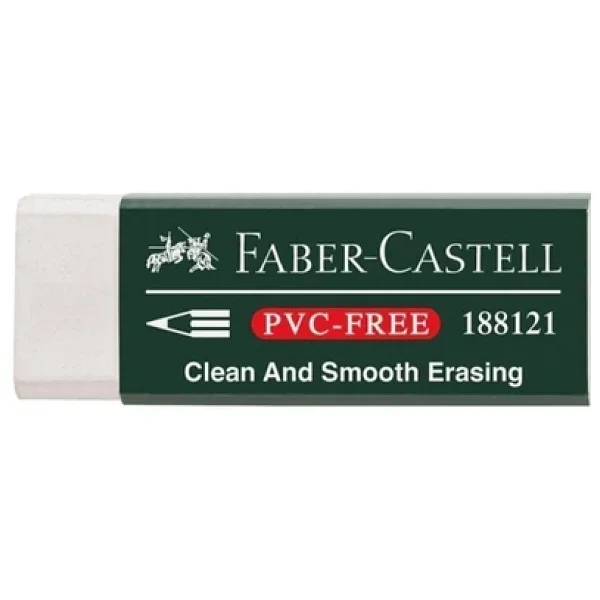 Faber Castell Pvc Free No:20 Büyük Boy Beyaz Silgi 3 Lü - Görsel 9