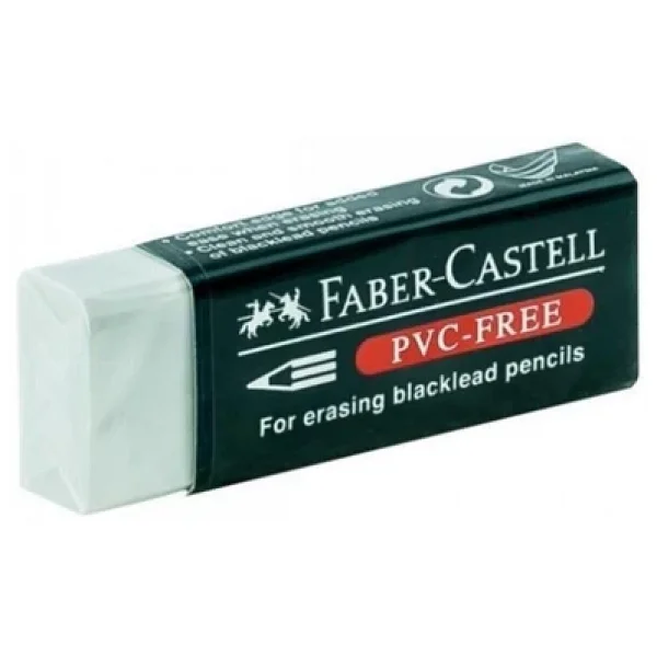 Faber Castell Pvc Free No:20 Büyük Boy Beyaz Silgi 3 Lü - Görsel 10