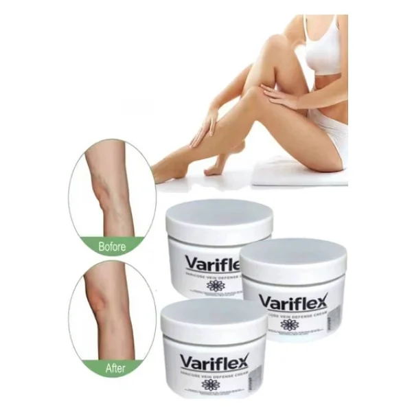 Variflex Kadınlar Için Varicosel-Selulıt Bakım Creami 150 ml x 3 Adet - Görsel 3