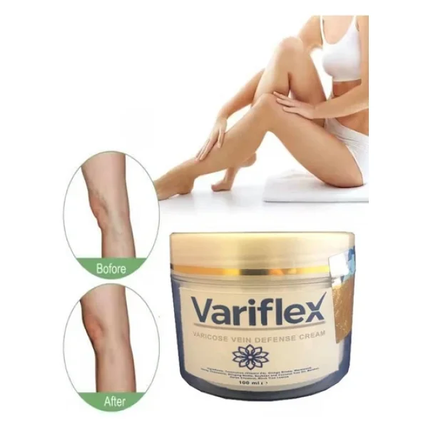 Variflex Varicose Vein Defense Bacak Var.isleri Için Masaj Bakım Kremi 100 ml - Görsel 4
