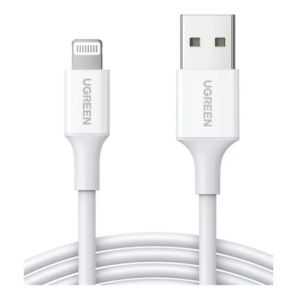 Ugreen 20728 1 m USB to Lightning Hızlı Şarj Kablosu - Görsel 2