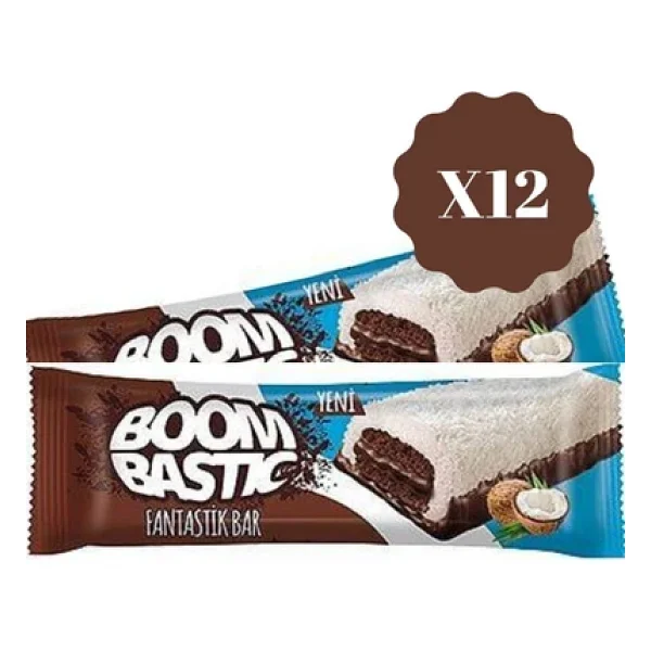 Şölen Boombastic Fantastik 40 gr 12'li Paket Hindistan Cevizli Bar - Görsel 2