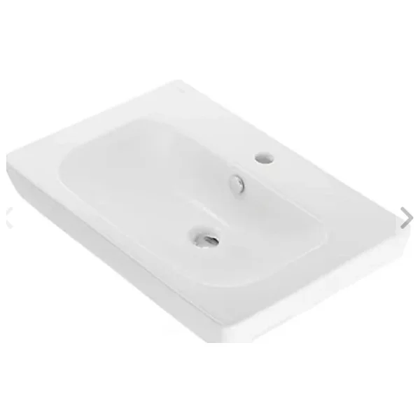 VitrA S20 5522B003-0001 Etajerli Beyaz Seramik Lavabo - Görsel 4