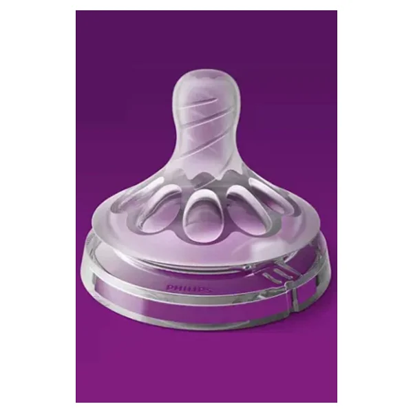 Philips Avent SCF043/27 Natural Orta Akış 3 Ay+ 2'li Biberon Emziği - Görsel 5