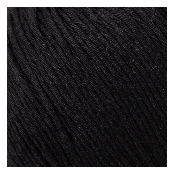 Loren Natural Cotton Siyah El Örgü İpi - R004 - 33908 - Görsel 2