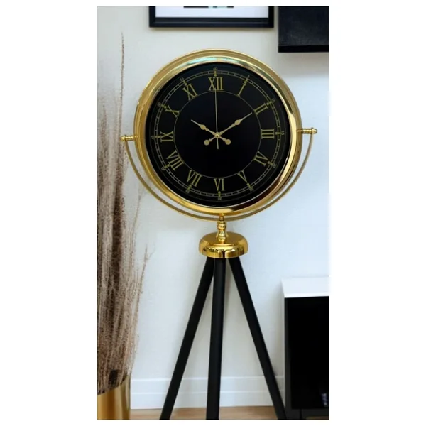 İhtişam Gold Tripod Ayaklı Saat - Görsel 4