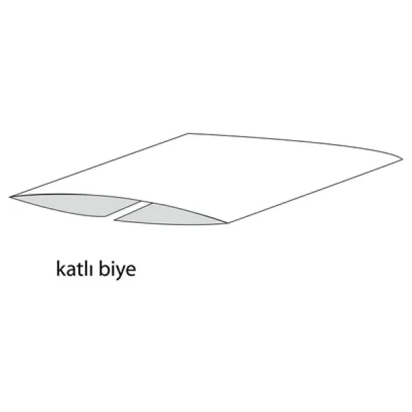 Biye Kalın Çizgili Katlı F08 Petrol 2 Cm 25 Metre %65 Koton %35 Polyester - Görsel 2