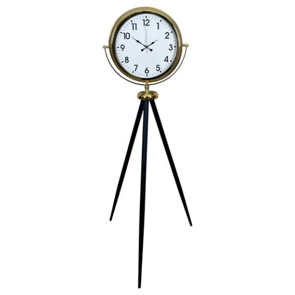 Gold Klasik Tripod Ayaklı Saat - Görsel 5