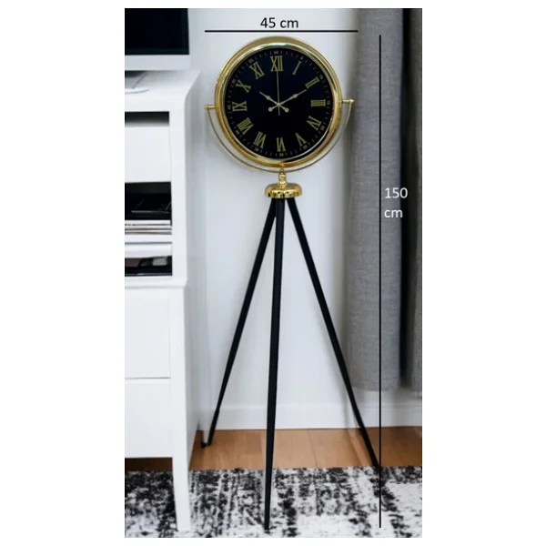 Gold Asalet Tripod Ayaklı Saat - Görsel 5