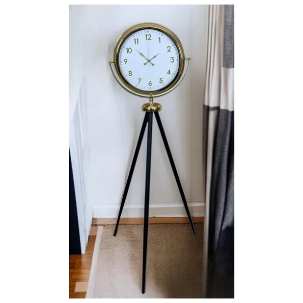 Heritage Gold Zarif Tripod Ayaklı Saat - Görsel 3