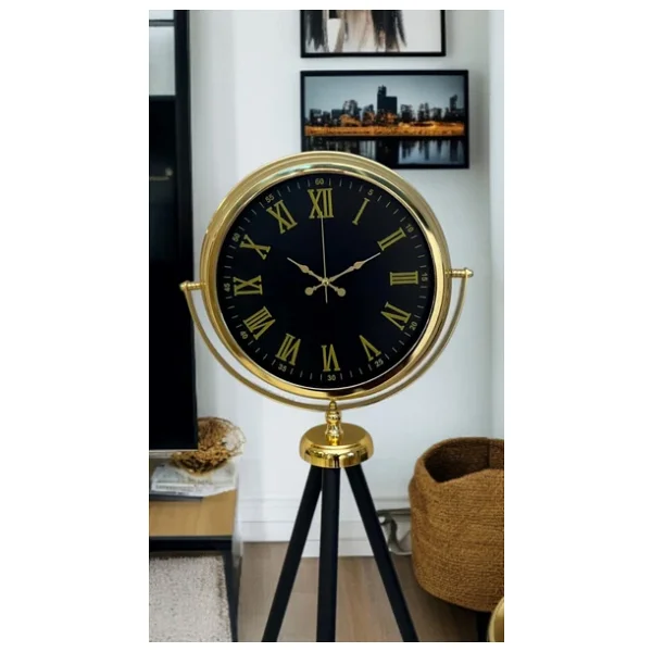 Gold Asalet Tripod Ayaklı Saat - Görsel 3