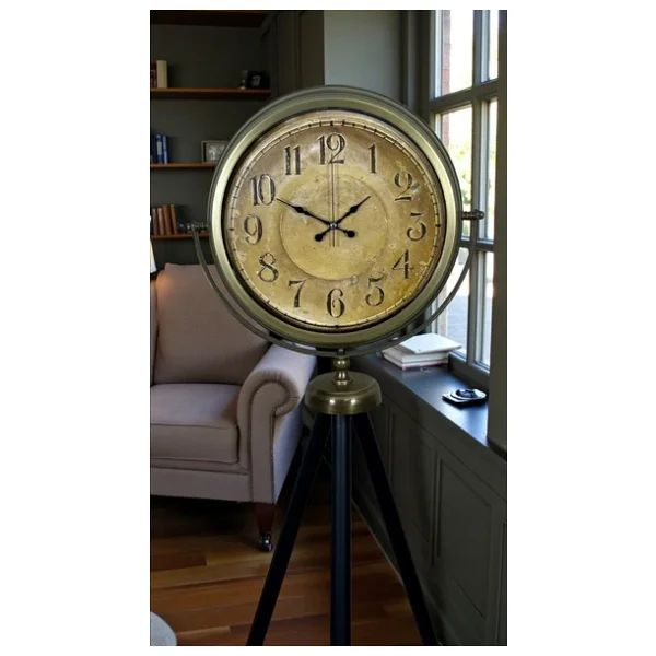 Antique Heritage Eskitme Tripod Ayaklı Saat - Görsel 3