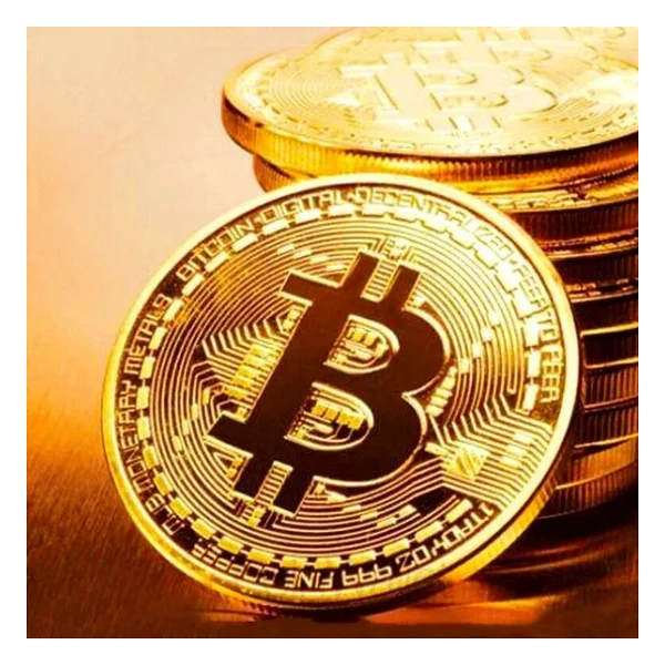 Bitcoin Madeni Hatıra Parası Madeni Bitcoin Hediye Sikke Para (5250) - Görsel 4