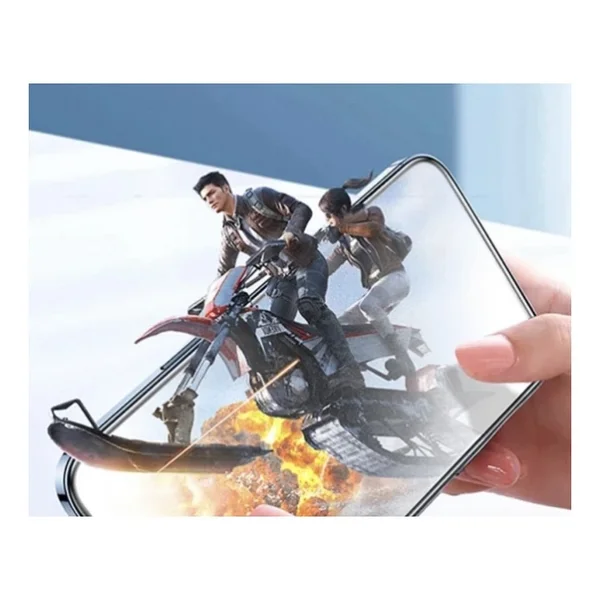 Xiaomi Poco X3 Pro Mat Hayalet Ekran Gizli Privacy Tam Kaplayan Kırılmaz Cam Seramik Ekran Koruyucu - Görsel 3