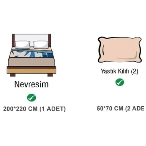 Sheri Home Basic Gri Çift Kişilik Nevresim Seti Düğme Detay 200x220 %100 Pamuk Newshinegrey01453020 - Görsel 4