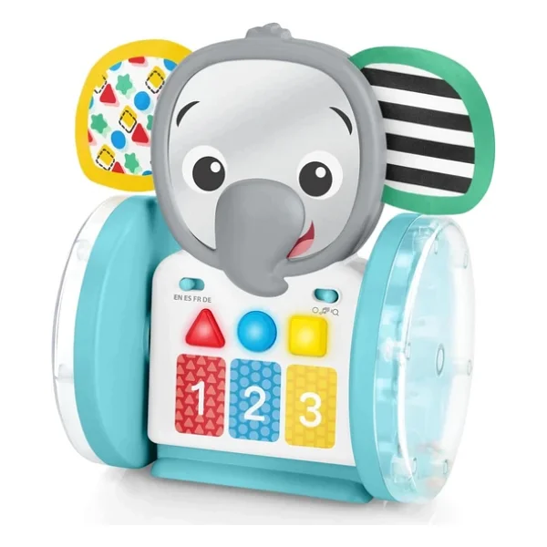 Baby Einstein Chase&Tap Fil Earl Emekleme Oyuncağı - Görsel 4