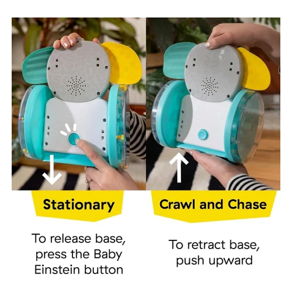 Baby Einstein Chase&Tap Fil Earl Emekleme Oyuncağı - Görsel 6