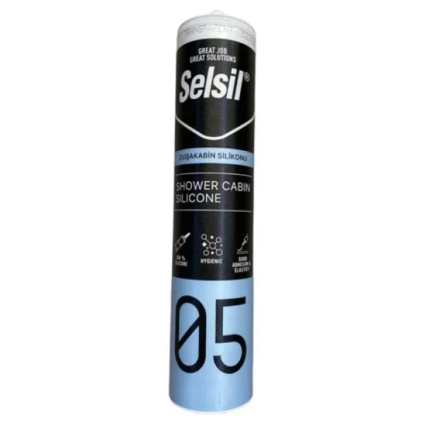 Selsil 05 280 ml Mutfak ve Banyo Silikonu - Görsel 3