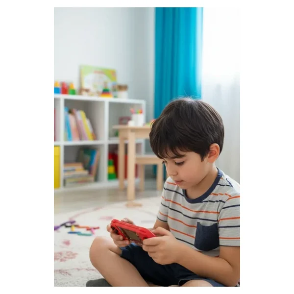 Taşınabilir Tetris Oyun Konsolu Renkli Retro Oyun Aleti Çocuklar İçin Eğlenceli Mini Konsol - Görsel 8