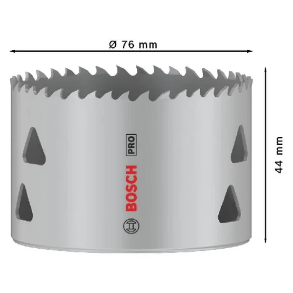 Bosch Pro 2608901526 76 mm Multi-Material Bi-Metal Panç - Görsel 3