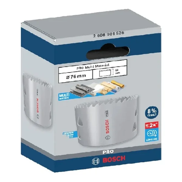 Bosch Pro 2608901526 76 mm Multi-Material Bi-Metal Panç - Görsel 4