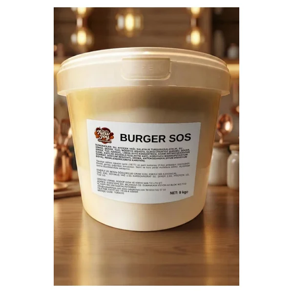 Burger Sos 9 kg Sıvı Sos - Görsel 6
