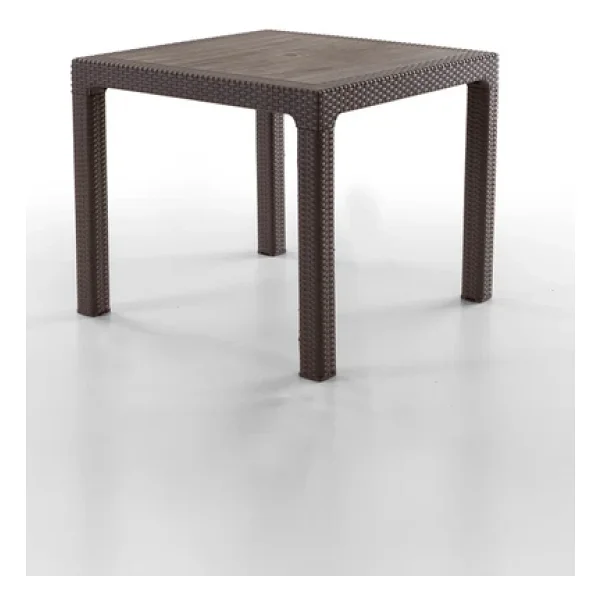 Evdemo Bamboo 2 Kişilik Kahverengi Rattan Bahçe & Balkon Takımı - Görsel 5