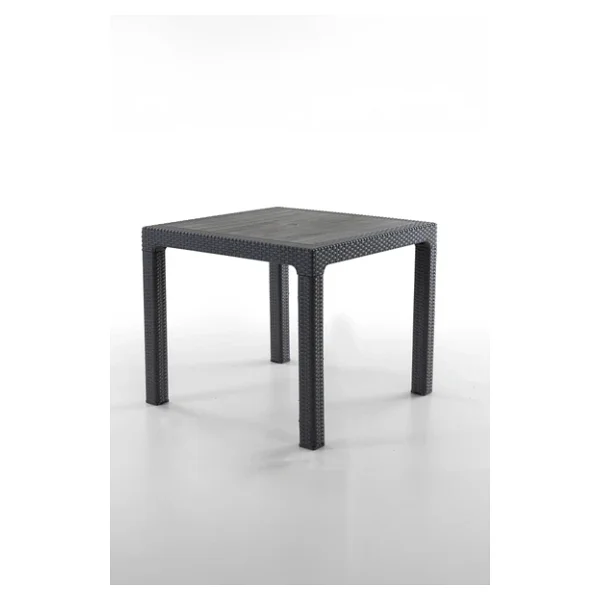 Evdemo Bamboo 2 Kişilik Siyah Rattan Bahçe & Balkon Takımı - Görsel 4