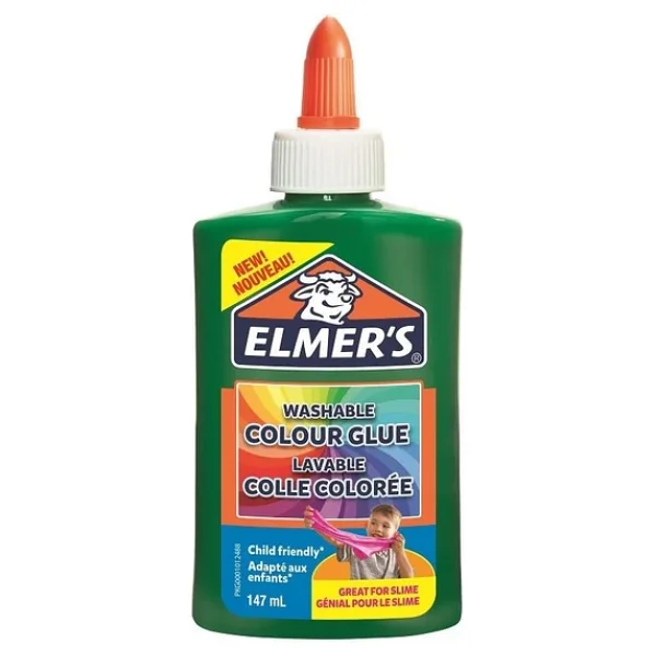 Elmer's Mat Renkli Yapıştırıcı 147 ml Yeşil - Görsel 5