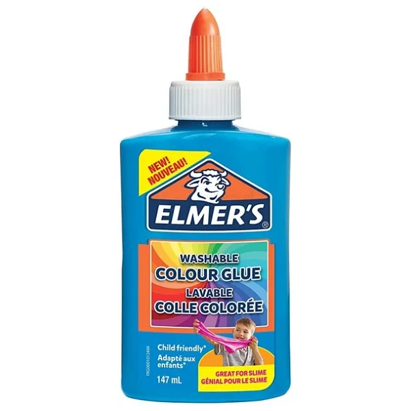 Elmer's Mat Renkli Yapıştırıcı 147 ml Mavi - Görsel 3