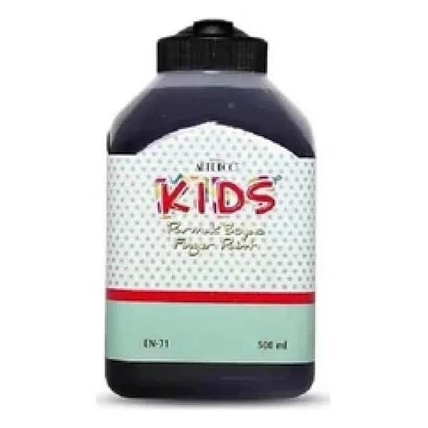 Artdeco Kids 500 ml Parmak Boyası Siyah - Görsel 5