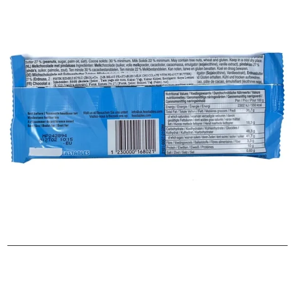 Feastables Almond Bütün Badem Parçacıklı Sütlü Çikolata 60 gr - Görsel 8