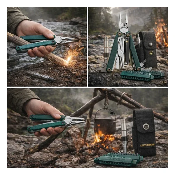 Leatherman Wave Alpha Cascadia Tam Set Full Paket - Görsel 3