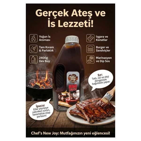Barbekü Sosu 2400 gr BBQ Sauce - Görsel 4