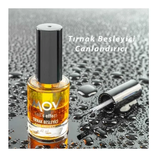 Mov Buğday & Kantaron Besleyici ve Canlandırıcı 12 ml Tırnak Serumu - Görsel 6