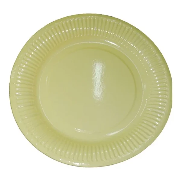 Nedi Özel Günler Karton Tabak 8Li Sarı - 2 paket - Görsel 2