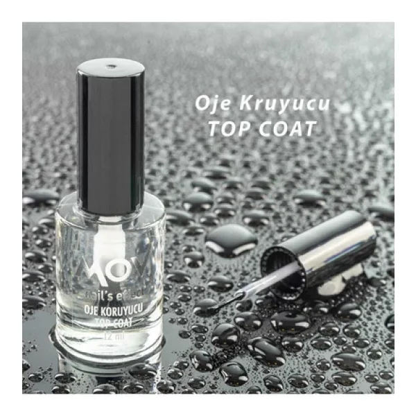 Mov Top Coat 12 ml Oje Koruyucu Cila - Görsel 2
