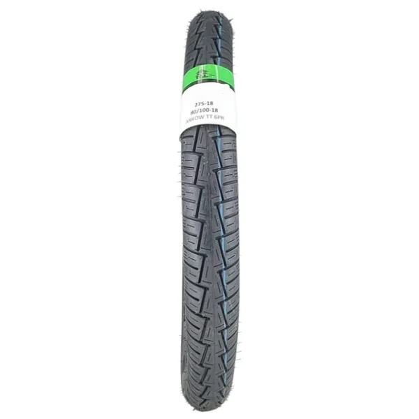 80/100-18 Tt Tubetype - İç Lastikli Tip Arrow Motosiklet Lastiği - Görsel 4