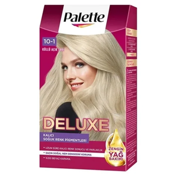 Palette Deluxe 10.1 Küllü Açık Sarı Saç Boyası - Görsel 5